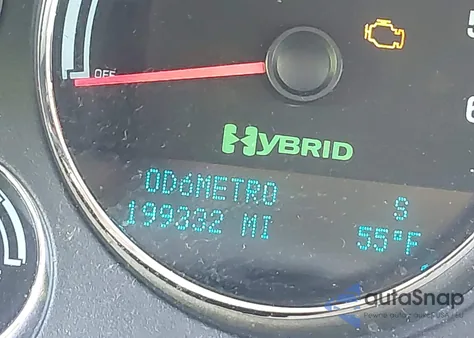 2011 Chevrolet Tahoe Hybrid Hybrid из США, поврежденный, VIN 1GNSCDFJ8BR203599